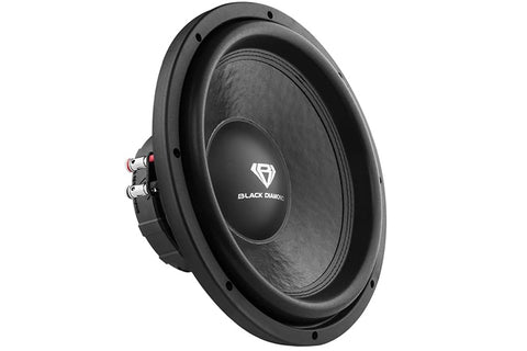 Black Diamond DIA-12D4 12" Car Subwoofer 4-Ohms DVC 500W Max