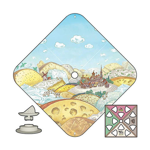 Asmodee Fromage Lazy Susan with Play Mat Upgrade Pack