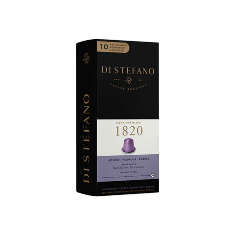 Di Stefano 10-Pieces 54g Coffee Capsules/Pod 1820 Blend