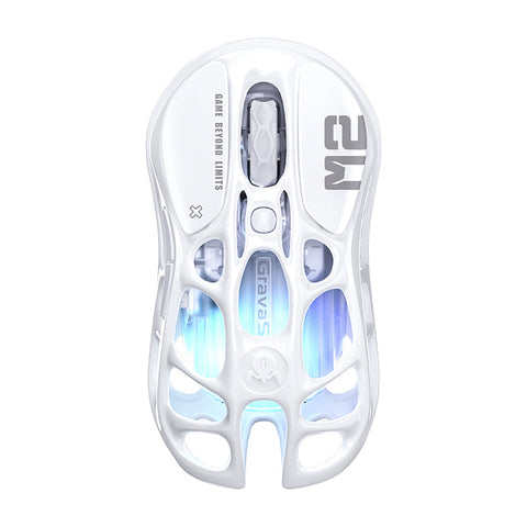 GravaStar Wireless Gaming Mouse Mercury M2 (Opaline White)