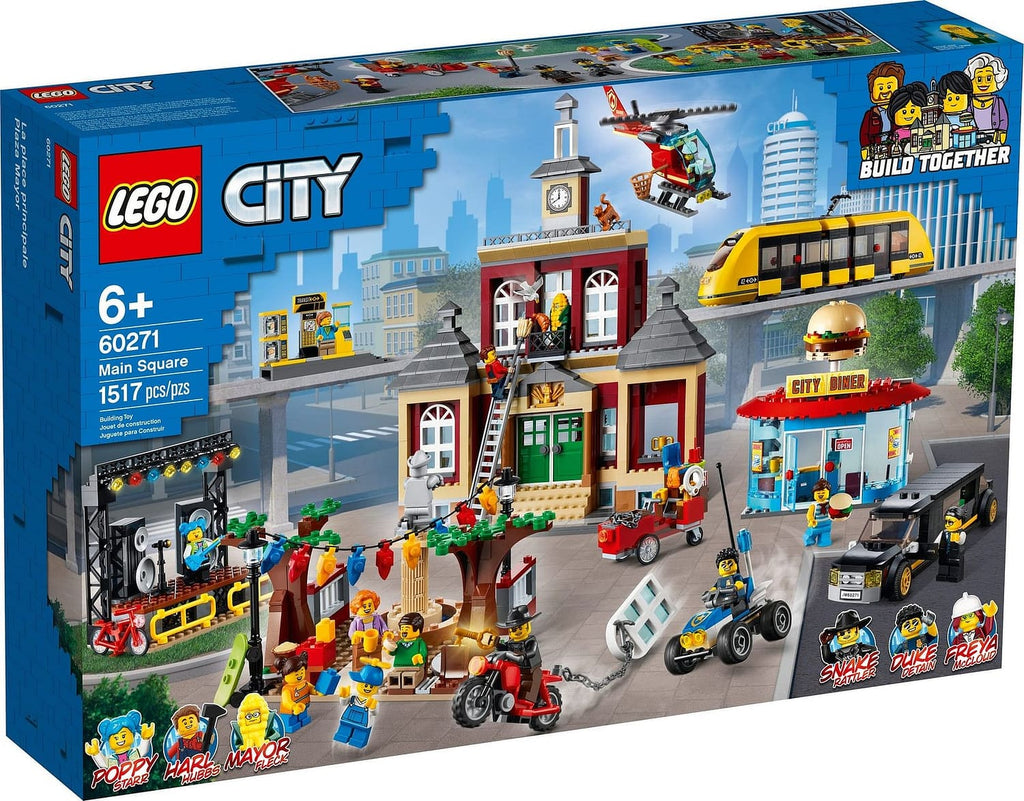LEGO 60271 Main Square - City - JB Hi-Fi