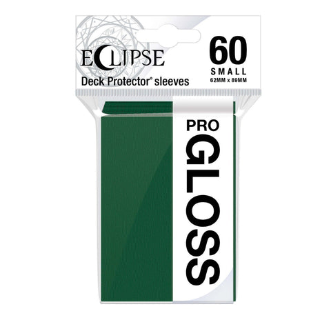 Ultra Pro: UP15629 Eclipse Gloss Small Sleeves 60 pack (Forest Green)