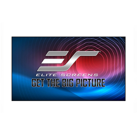 Elite Screens 110" CineGrey 3D Acoustic Transparent Fixed Projection Screen
