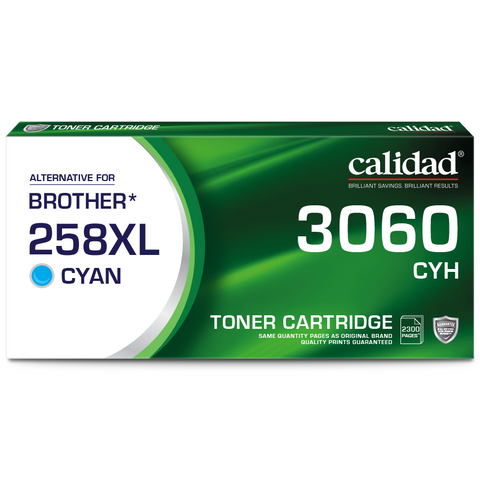 Calidad Brother TN-258XL Cyan Laser Toner Cartridge