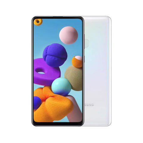 Samsung Galaxy A21s 128GB (White) [~Refurbished: Excellent]