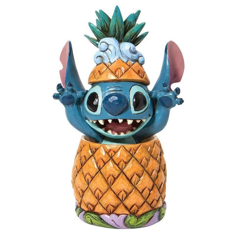 Jim Shore Disney Traditions - Lilo and Stitch - Stitch In A Pineapple