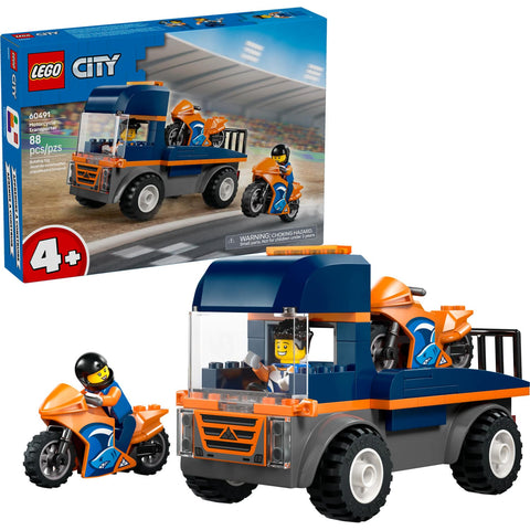 LEGO 60491 Motorcycle Transporter - City