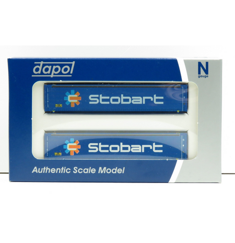 Dapol N 45FT Curtain Side Stobart Tesu