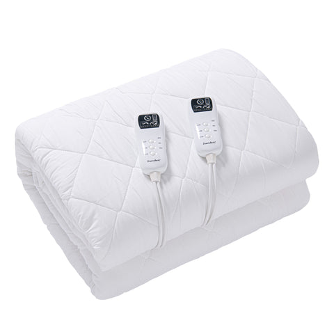 Dreamaker HealthGuard Anti-Allergy Cotton Quilted Multizone Electric Blanket [Queen]