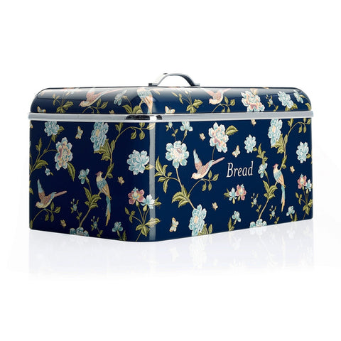 Laura Ashley Elveden Bread Bin Navy