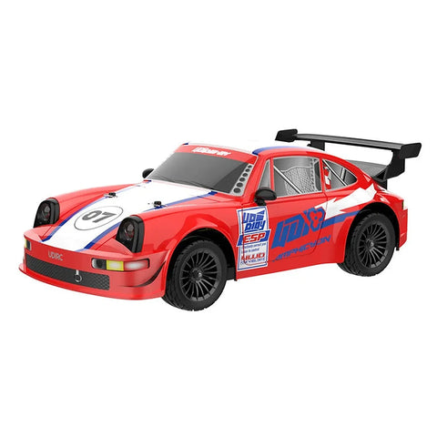 UDI Amphicyon RC Drift Car Electric Brushless 4WD 1/16 Scale RTR (Red)