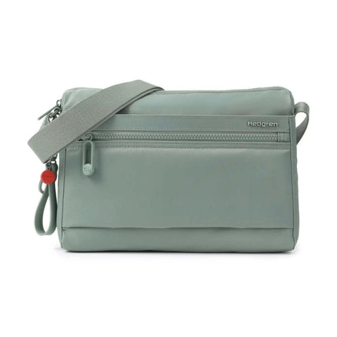 Hedgren Eye Neo RFID Pocket Water Repellent Crossbody Bag Green Milieu