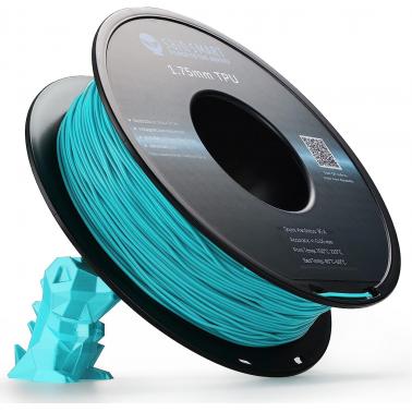 SainSmart Neon Color TPU Filament - Neon Cyan