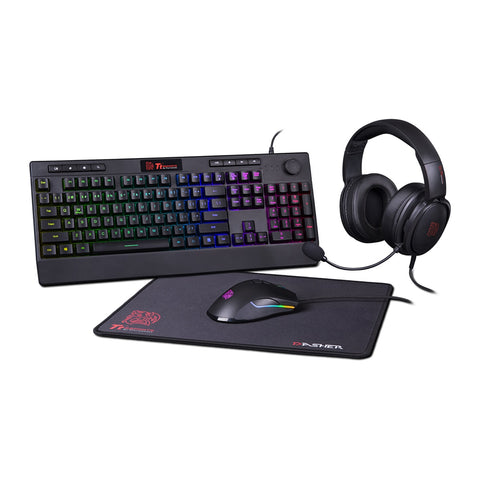 Thermaltake Tt eSPORTS 4 In 1 RGB E Series Gaming Kit COMBO