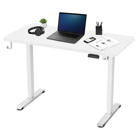 Lifespan Fitness ErgoDesk Electric Standing Desk 120cm (White/White)