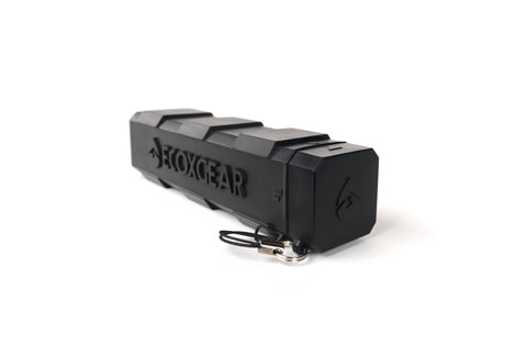 EcoXgear EcoXCharge+ Waterproof Powerbank with Built-in Flashlight (Black)