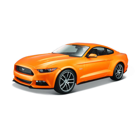 Maisto Licensed 1:18 Scale Ford Mustang Coupe 2015 Diecast Model Car Orange