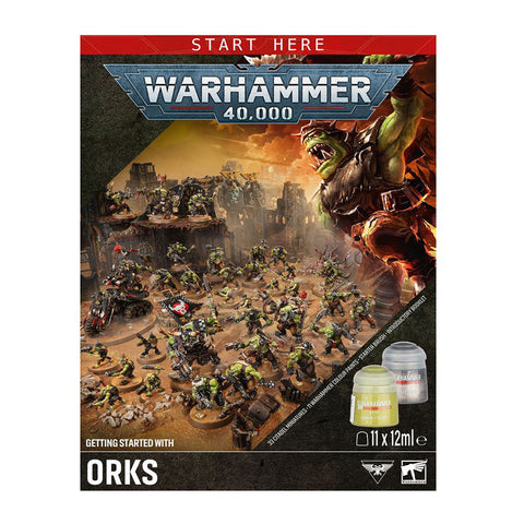 Games Workshop Getting Started with Warhammer 40K Orks