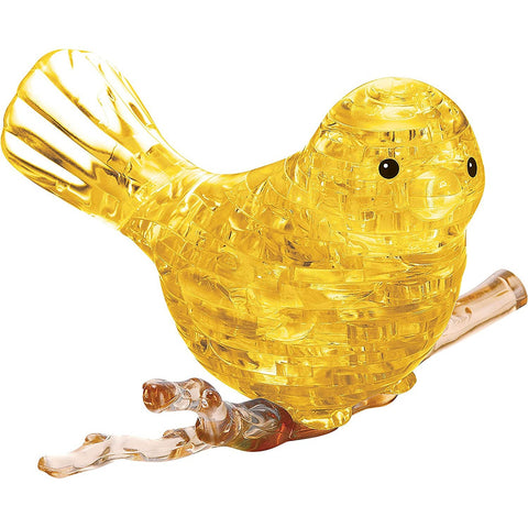 Bepuzzled 3D Crystal Puzzle: Yellow Bird