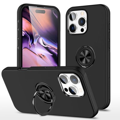 Redefine Magnetic Ring Holder Case for iPhone 16 Pro Max (Black)