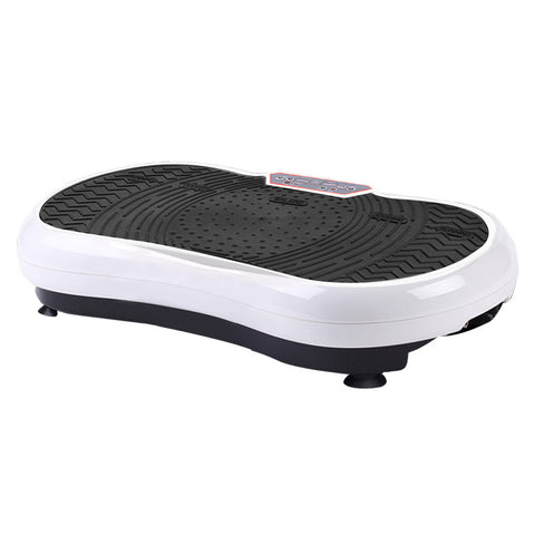 Everfit Vibration Machine Platform Vibrator Resistance Rope Home Fitness (White)