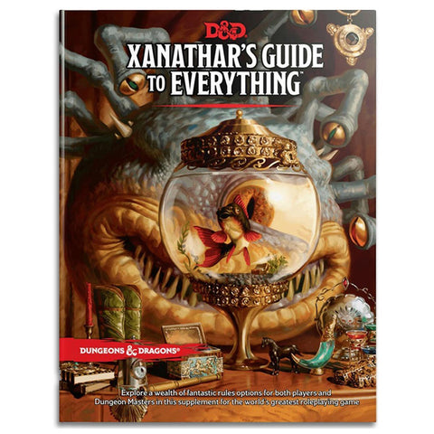 Wizards Of The Coast D&D Xanathars Guide to Everything Book