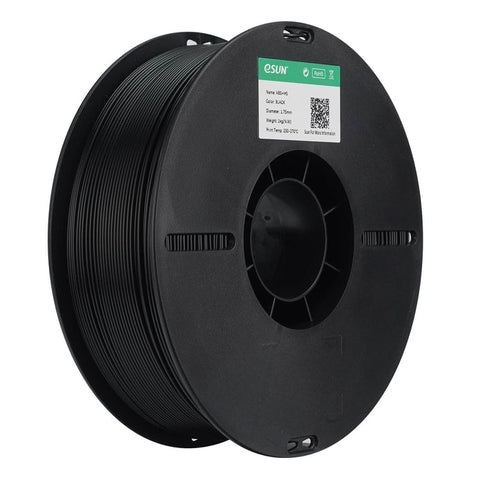 ESun ABS+HS High Speed 3D Print Filament 1.75mm 1kg - Black