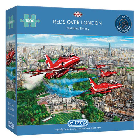 1000pc Reds Over London Puzzle