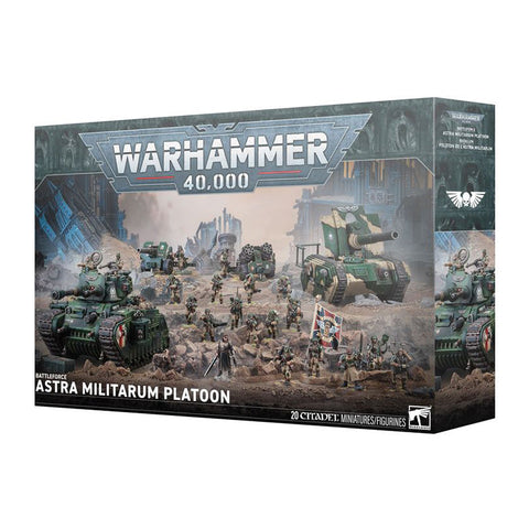 Games Workshop Warhammer 40K Astra Militarum Platoon Battleforce