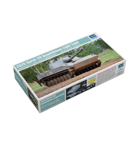 Trumpeter 1/35 2S25 Sprut-SD Amphibious Light Tank Plastic Model Kit