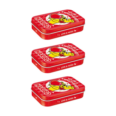 Nostalgic-Art Storage Tin Haribo Sweetheart Nostalgic Design 9.5x6x2cm 3pack