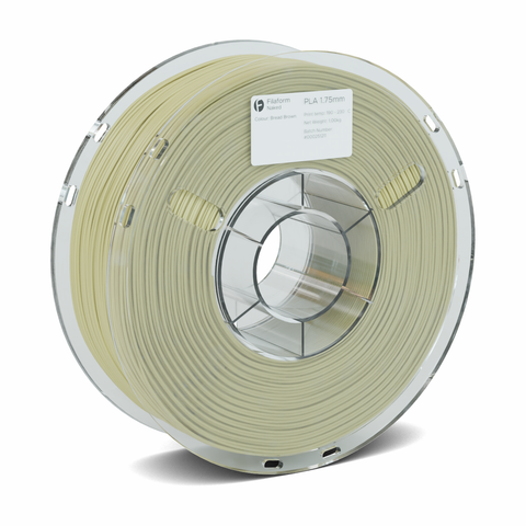 Filaform Naked PLA 3D Printer Filament 1.75mm 1kg (Bread Brown)
