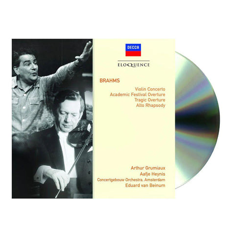 Brahms: Violin Concerto; Alto Rhapsody; Tragic Overture; Academic Festival Overture