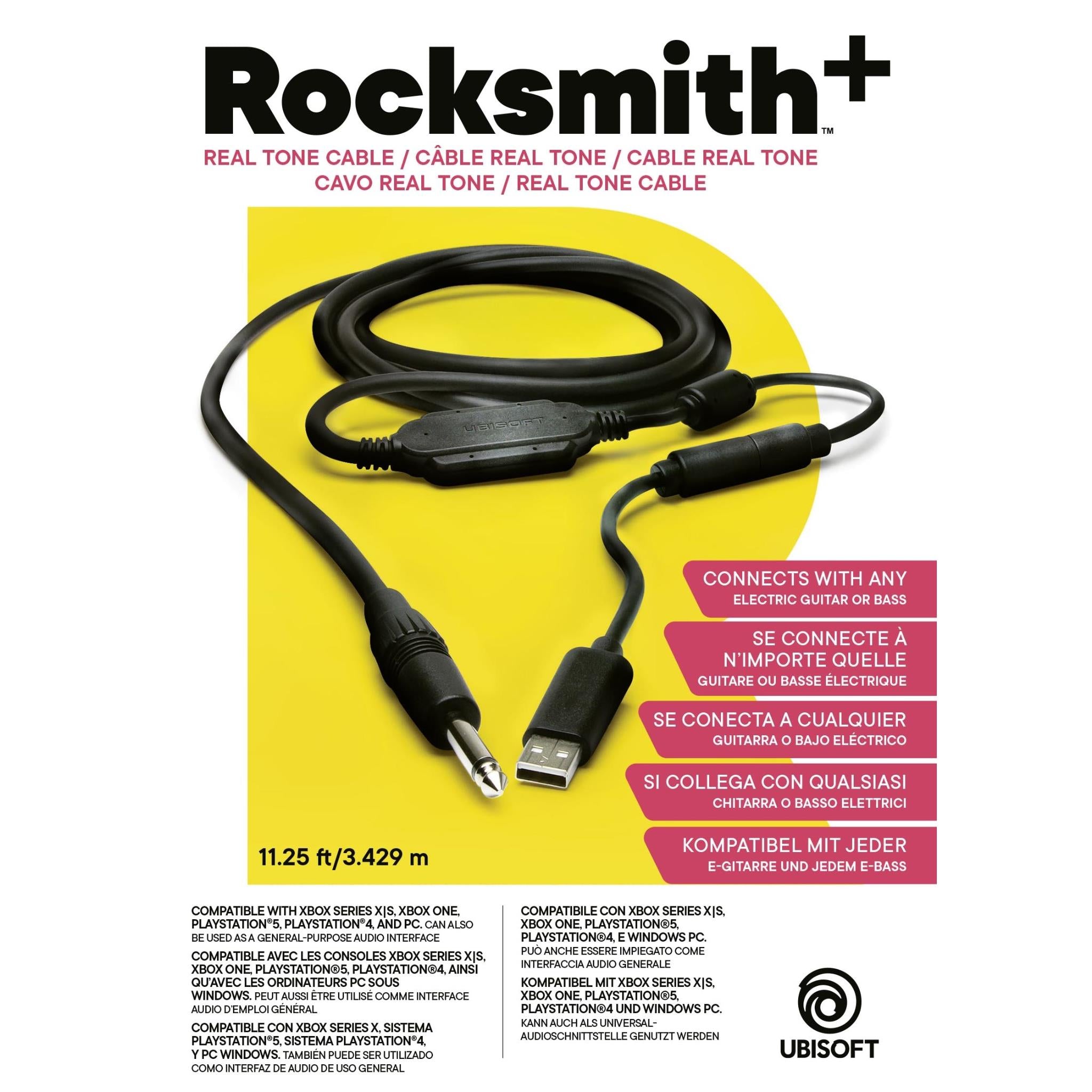 JB　Rocksmith+　Guitar　Real　Tone　Cable　Hi-Fi