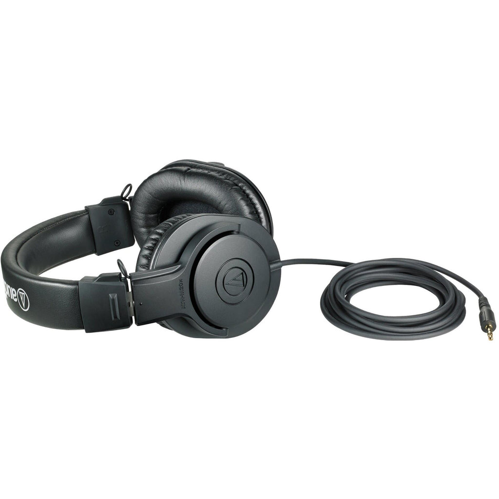AudioTechnica ATHM20x Monitor OverEar Headphones (1.2M) JB HiFi