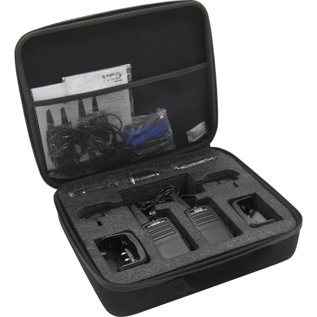 XCD 2W Handheld CB Radio Trade Kit (Twin Pack) JB HiFi