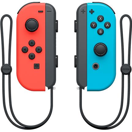 Nintendo Switch Joy-Con Controller Pair Neon Red & Blue - JB Hi-Fi