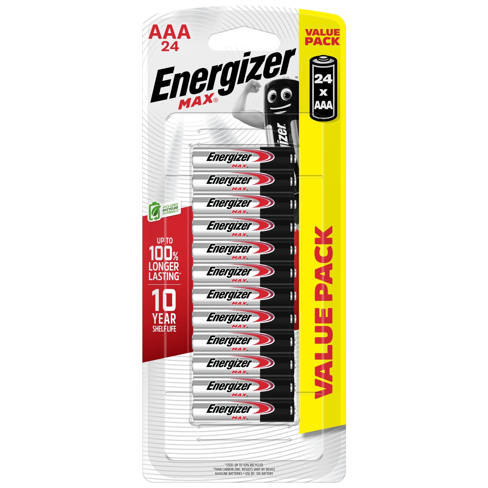 Energizer Max AAA 24 Battery Pack - JB Hi-Fi