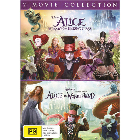 Alice in Wonderland - 2 Movie Collection