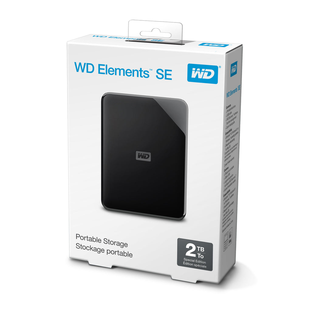 WD Elements SE 2TB Portable Hard Drive JB HiFi