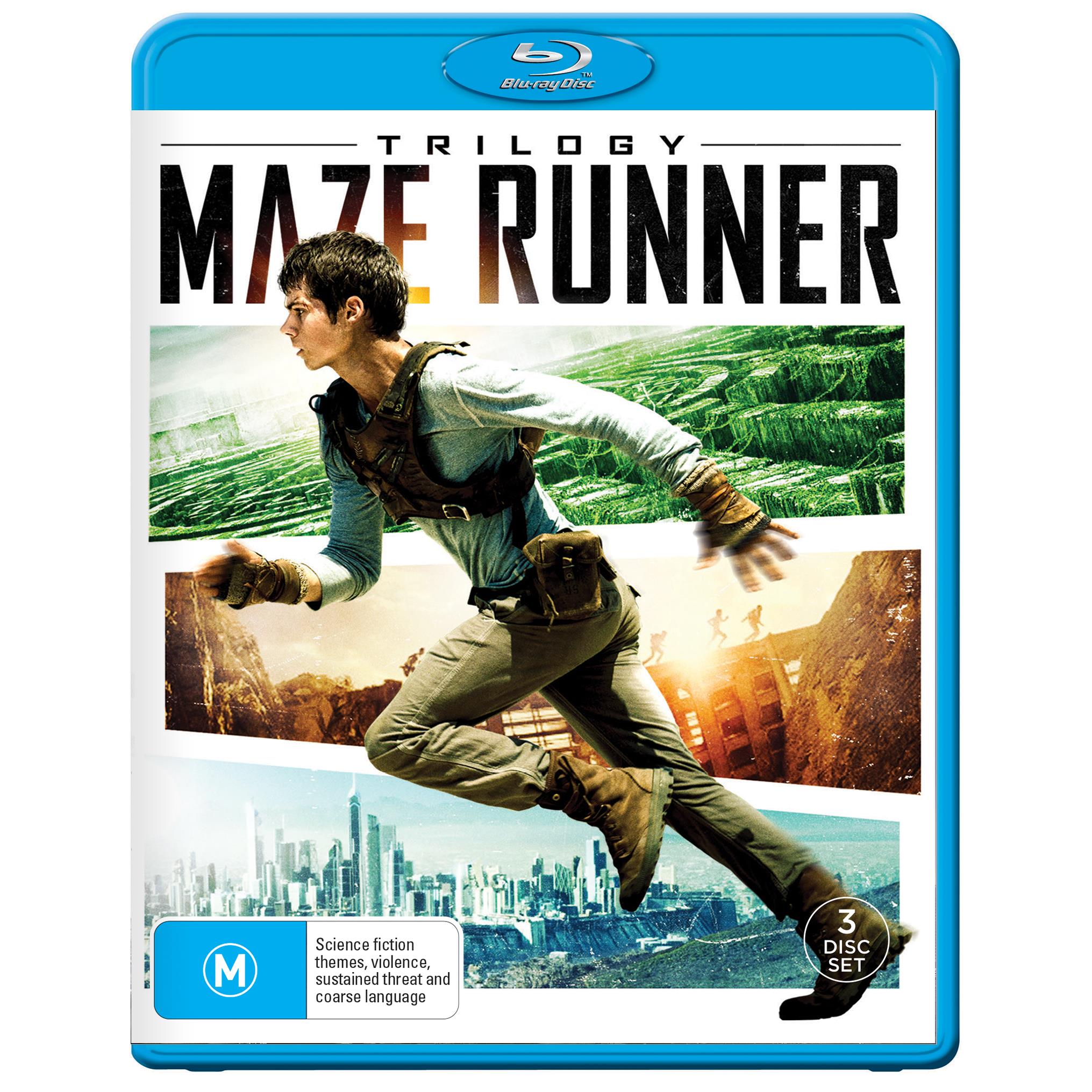 Blu Ray Stream Death Cure Maze Runner Trilogy JB Hi-Fi