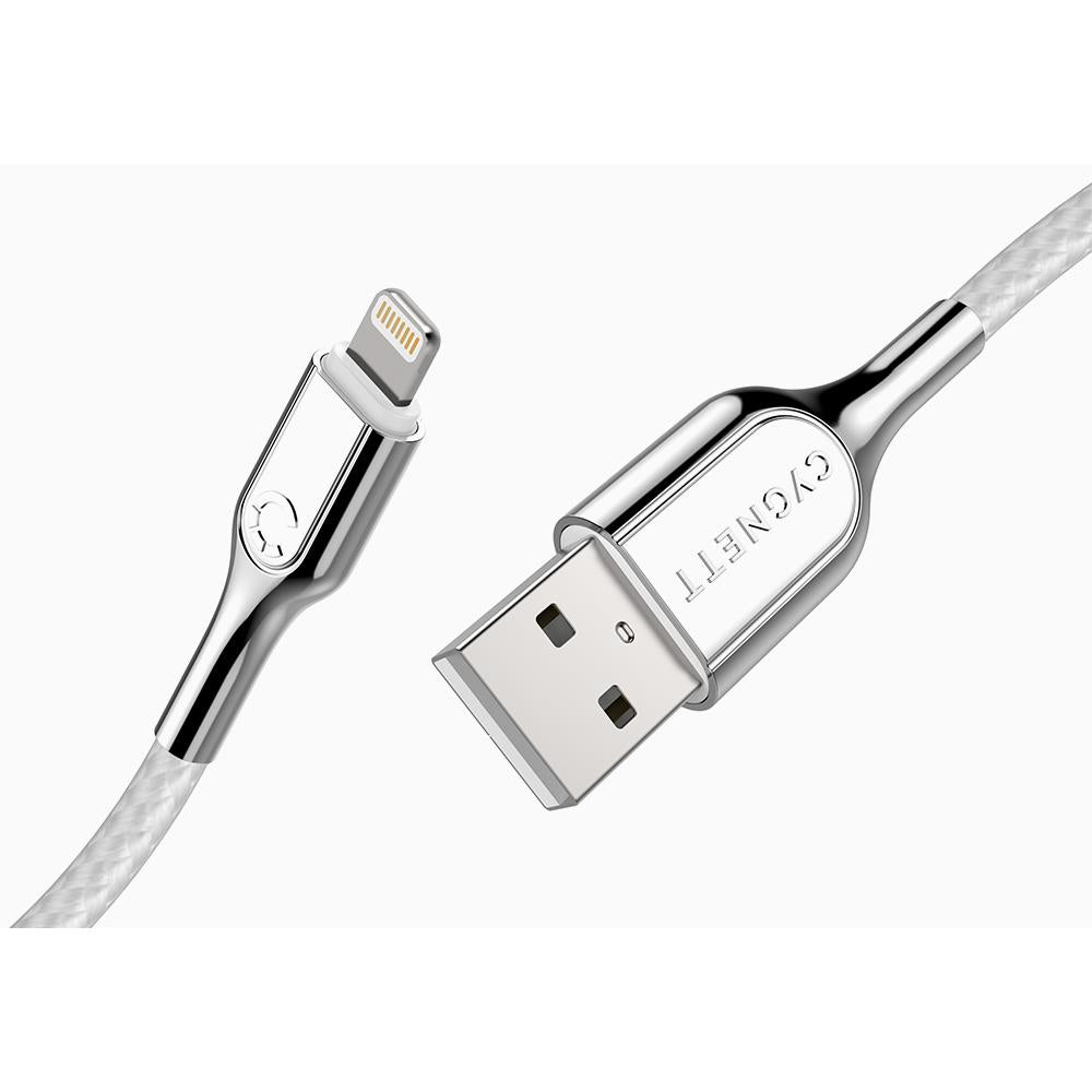 Armoured Lightning to USBA Cable 2m (White) JB HiFi
