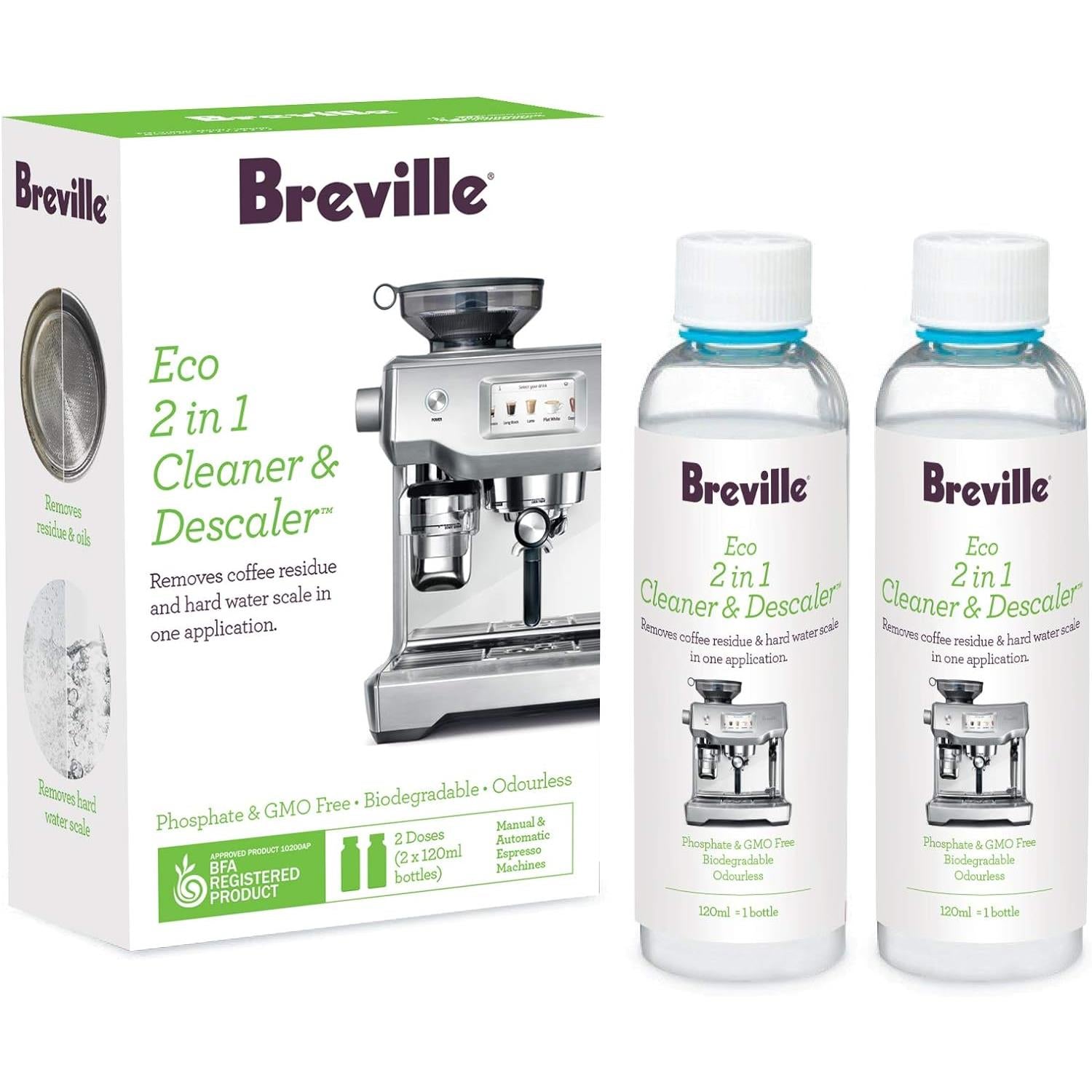Breville Coffee Breville Descale Light Flashing Clean Light