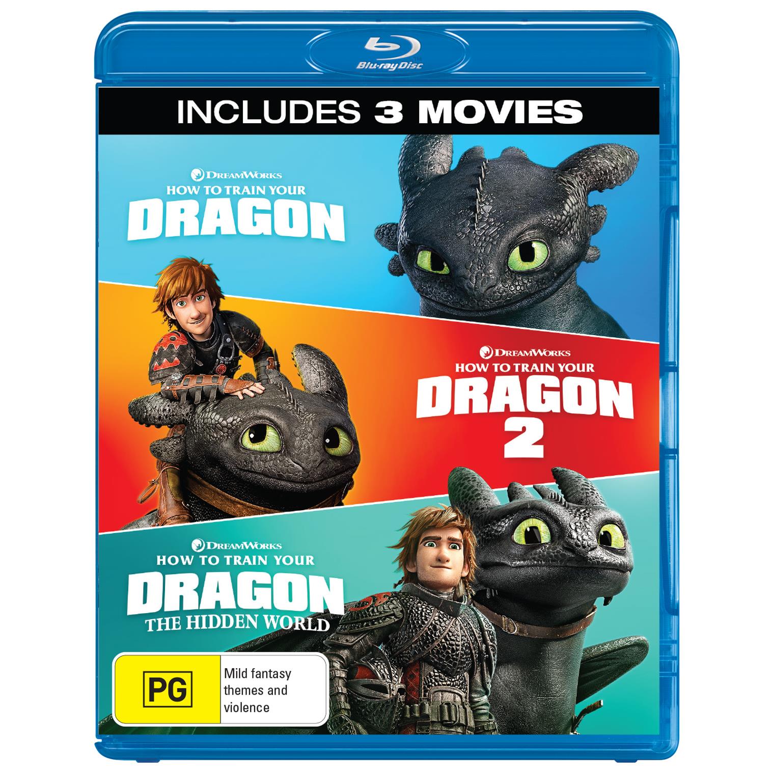 How to Train Your Dragon Movie Collection JB Hi-Fi