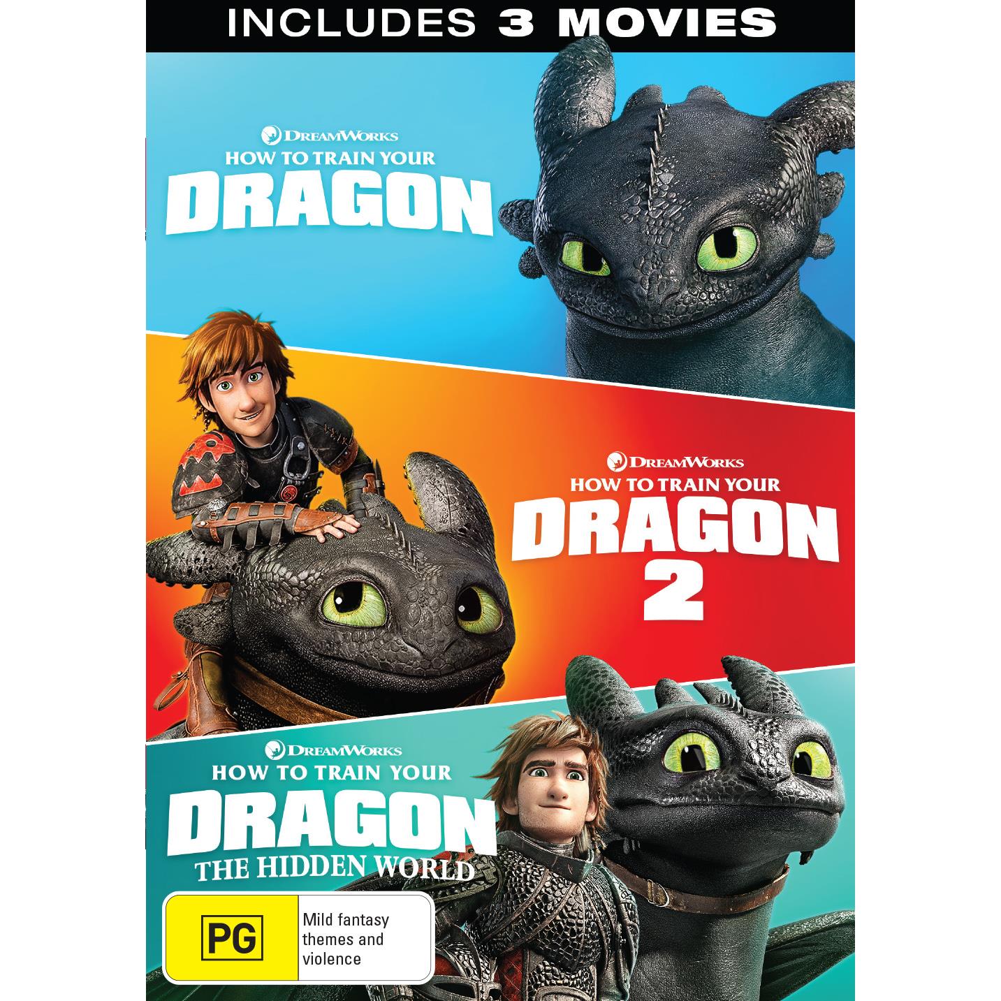 How to Train Your Dragon Movie Collection JB Hi-Fi