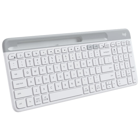 Logitech K580 Slim Multi-Device Wireless Keyboard (White)