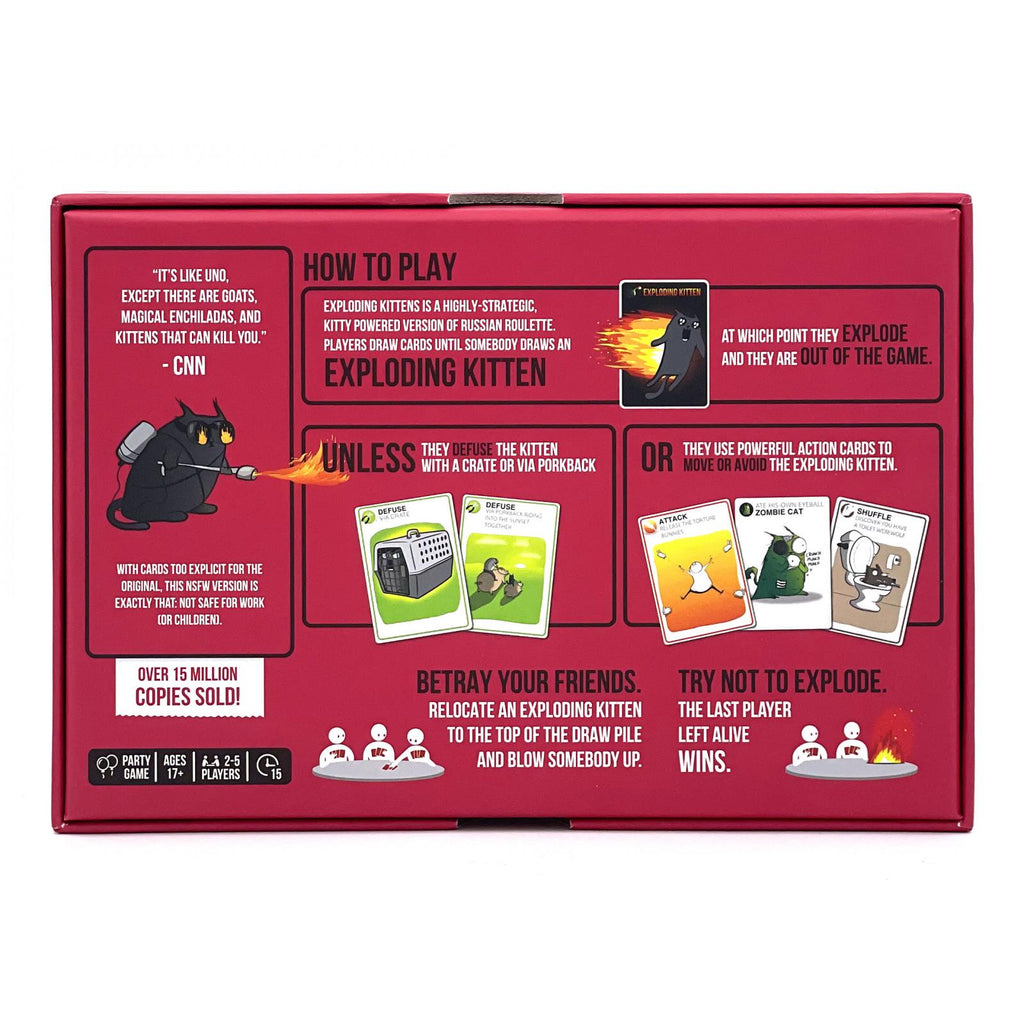 Exploding Kittens NSFW Edition - JB Hi-Fi