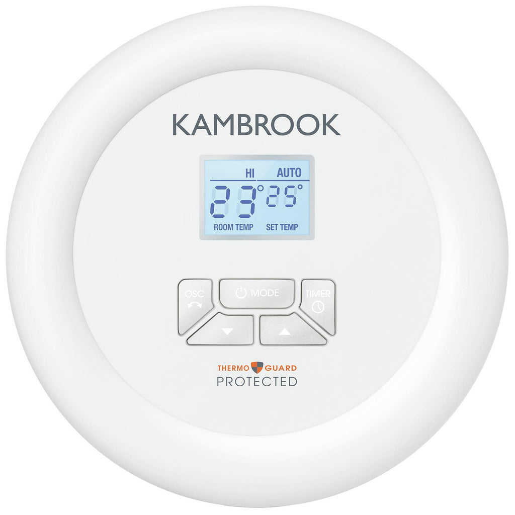 Kambrook 2200W AllRound Stylish Ceramic Heater (White) JB HiFi