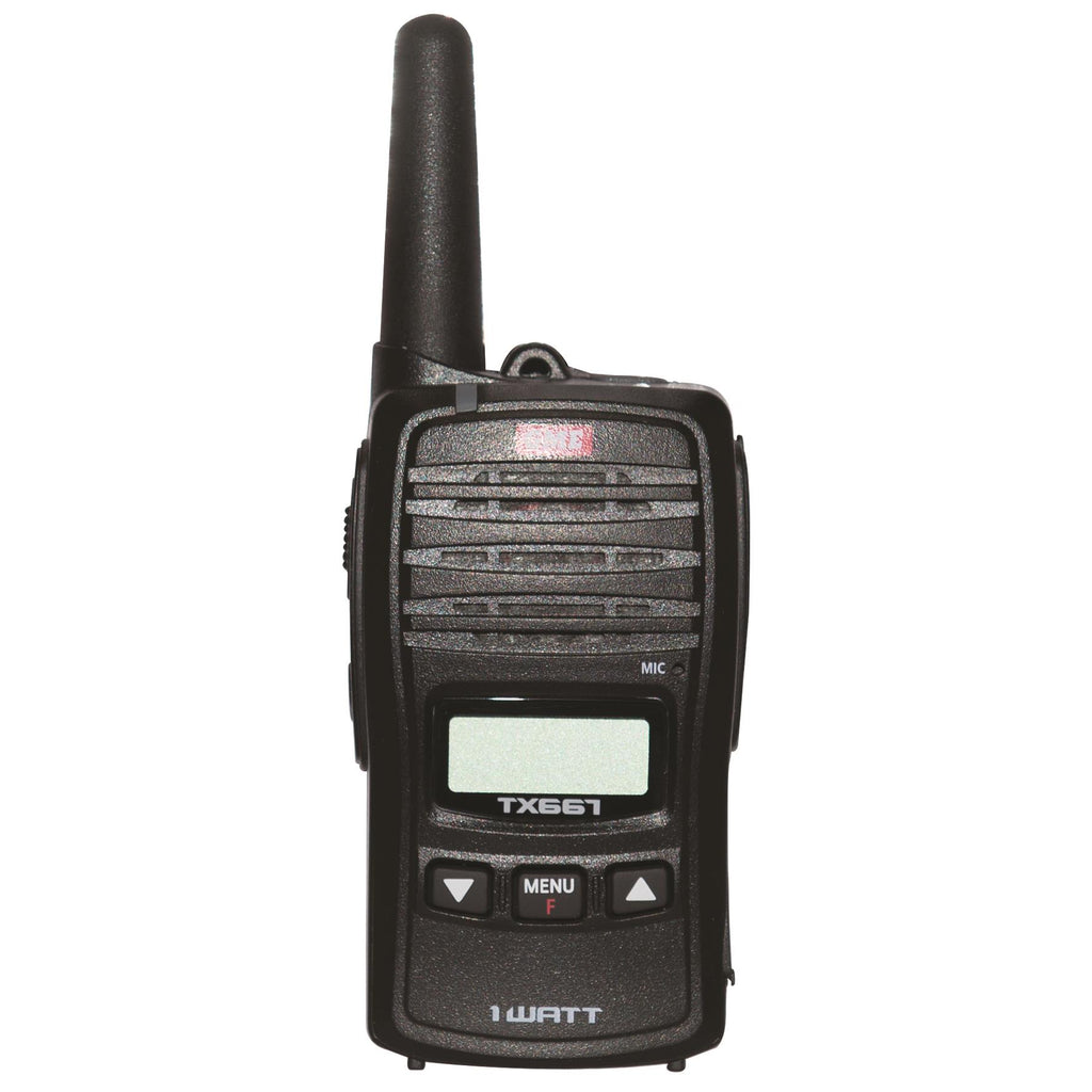 GME TX667 1W 80 Channel UHF CB Handheld Radio JB HiFi