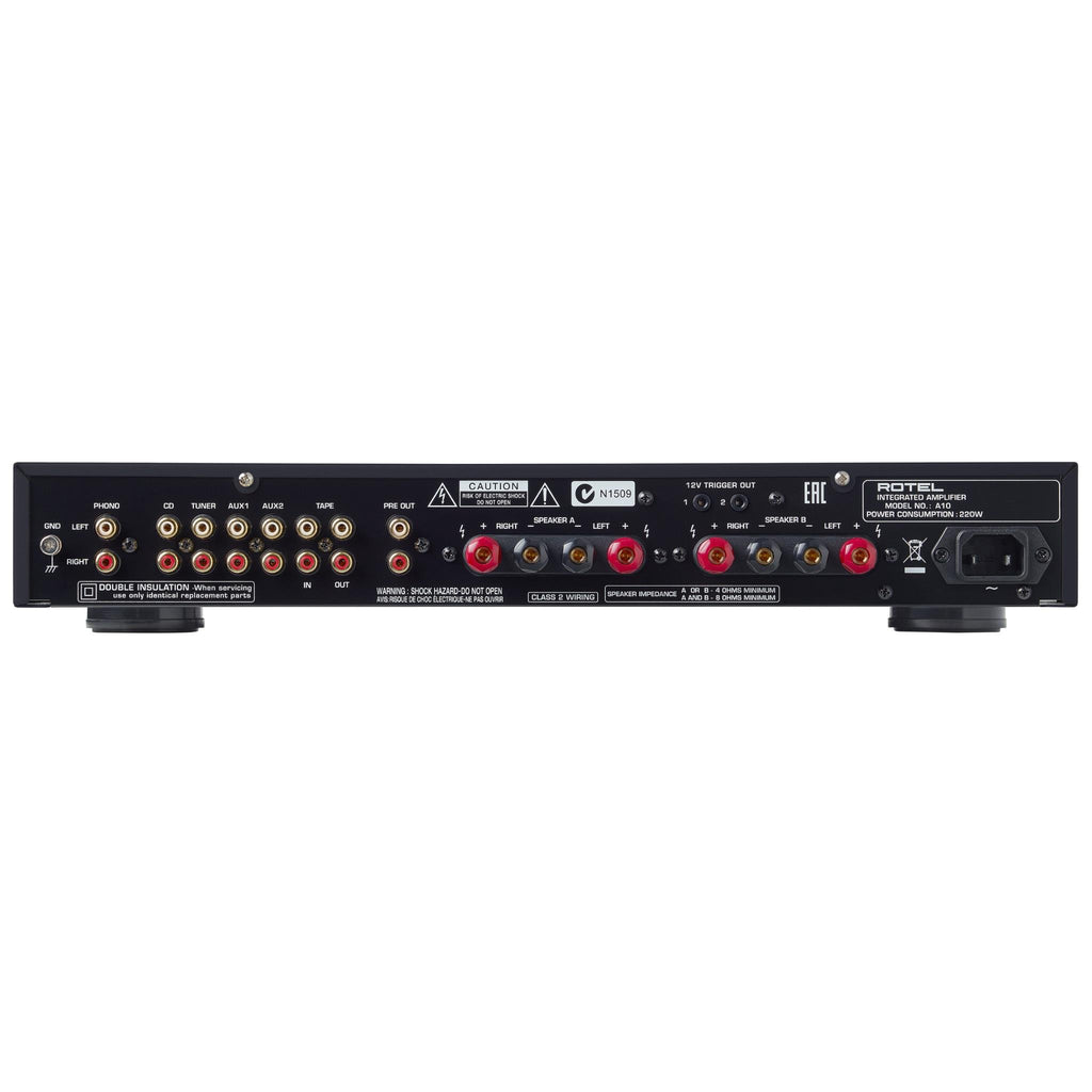 Rotel A10 Integrated Amplifier (Black) JB HiFi